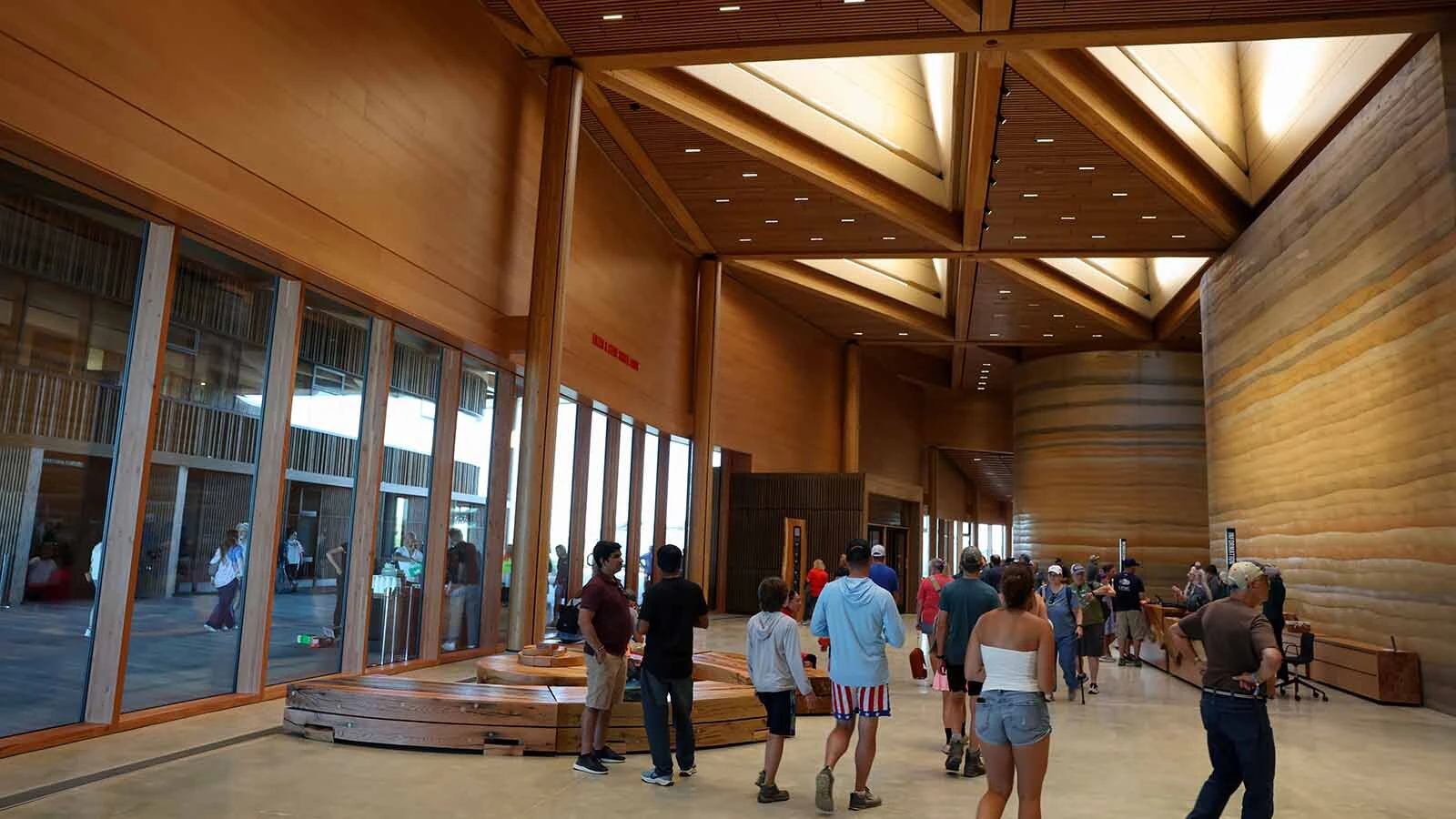 The new Theodore Roosevelt National Library in North Dakota offers a winding and interactive high-tech journey through the extraordinary life of America's 26th president. The building fits seamlessly into the prairie landscape that lured Roosevelt West.