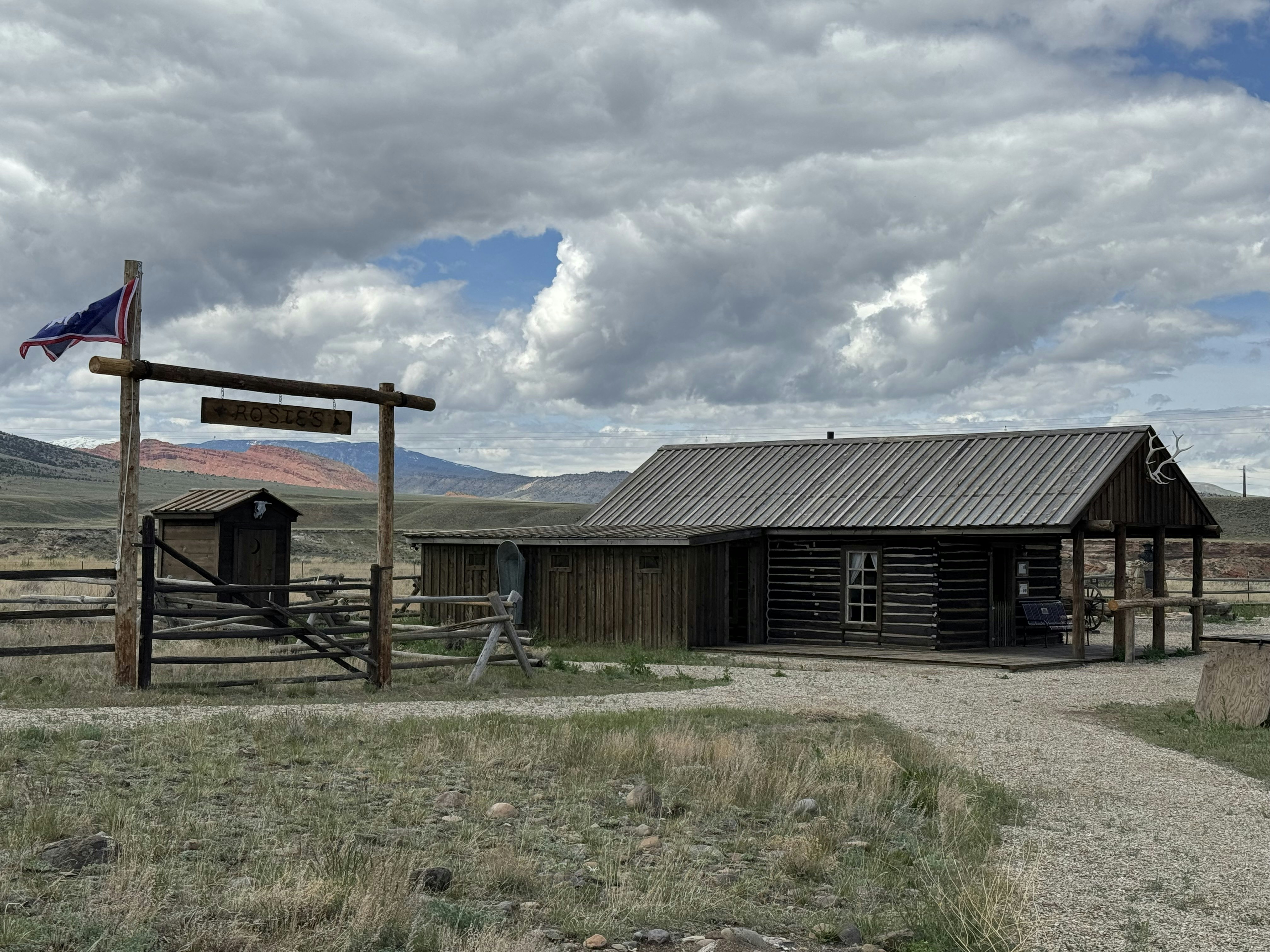 Rose Williams' Roadhouse and Brothel at Old Trail Town in Cody. There are 28 structures in the 6-acre outdoor museum, including several known to have been visited by Butch Cassidy, the Sundance Kid and other legendary Western figures.