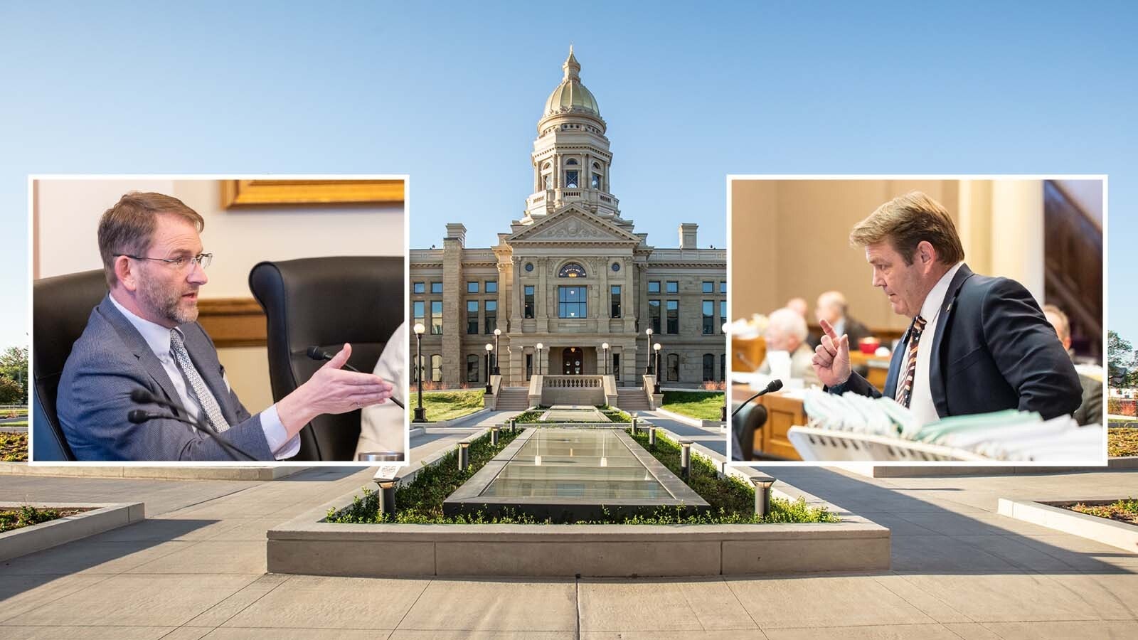 A pair of state senators sparred at length Wednesday about whether an agency under the governor should audit the Legislative Services Office. Sen. Chris Rothfuss says it violates separation of powers protocols, while Sen. Darin Smith says it doesn't.