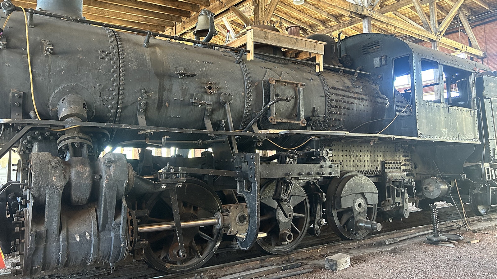 Engine 4420 is a steam locomotive built in Ohio in 1915 and retired from a Utah rail yard in 1957 The locomotive is about halfway through a four year restoration process.