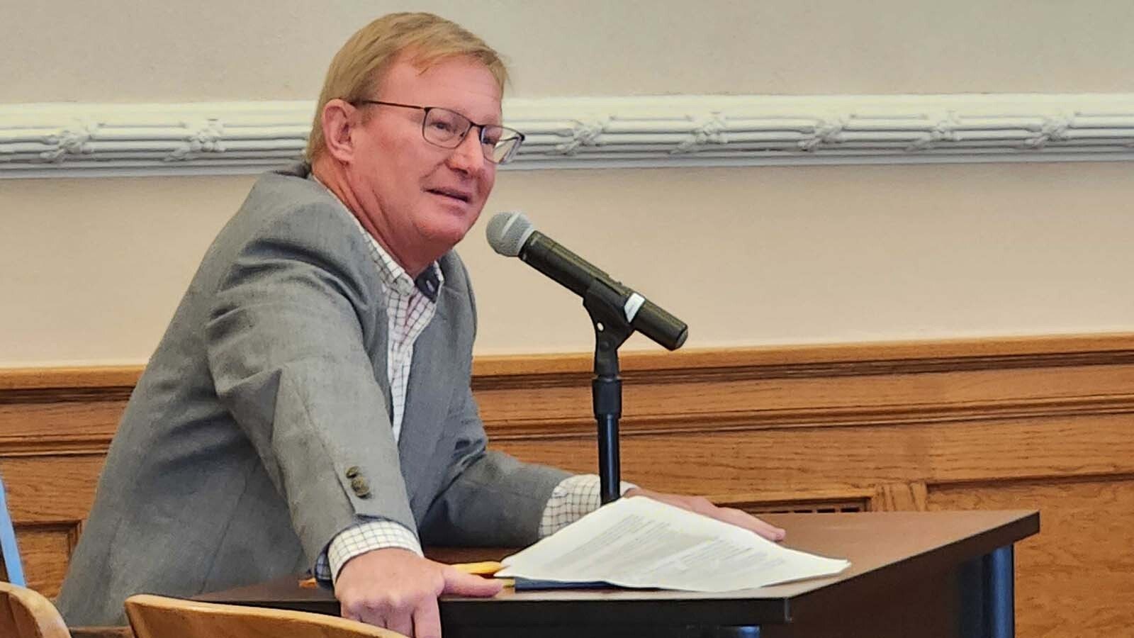 Roy Brit was one of three finalists to fill the vacant state Senate District 6 seat. Taft Love was ultimately selected.