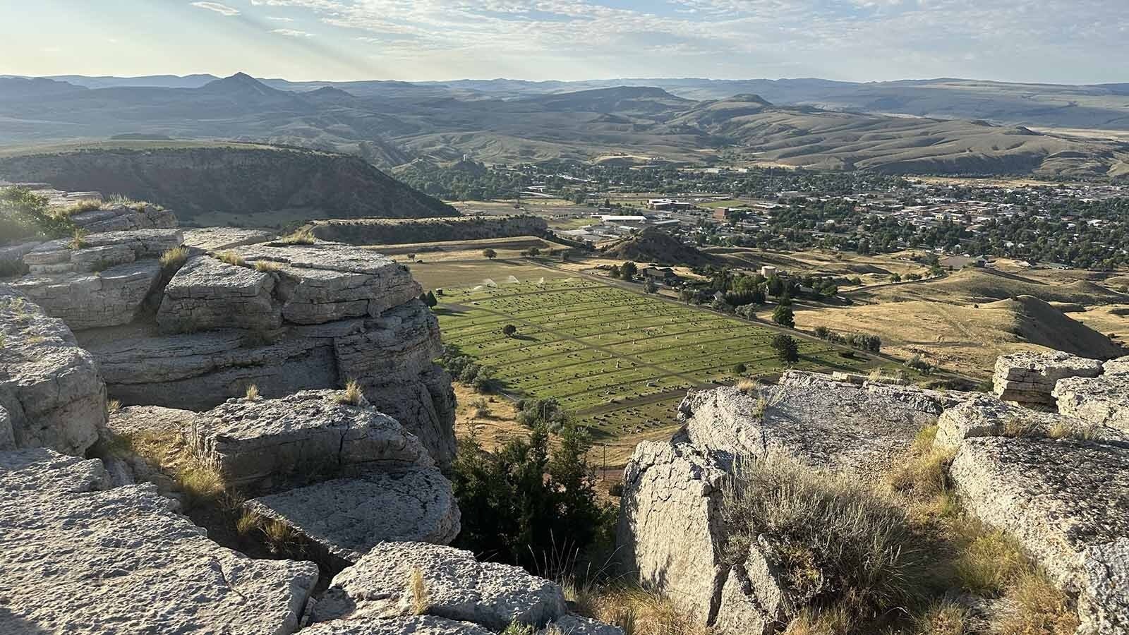 The cemetery below Roundtop Mountain was founded in the early 1900s, nearly 150 years after a battle is believed to have been fought on the summit of Roundtop.