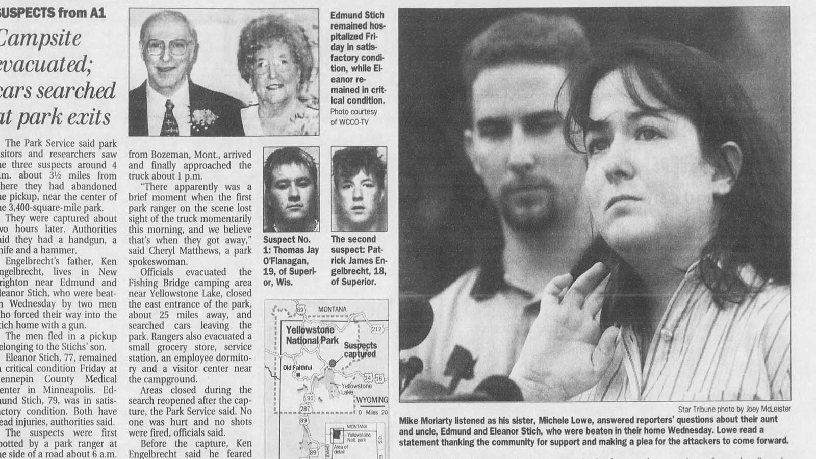 Retired Yellowstone rangers Tara Ross and Nancy Martinz share wild crime stories — from taser takedowns to a cannibal case — on their hit podcast “Crime off the Grid.” They reveal the dangers of policing 2.2 million acres packed with tourists, drunks and killer bears.