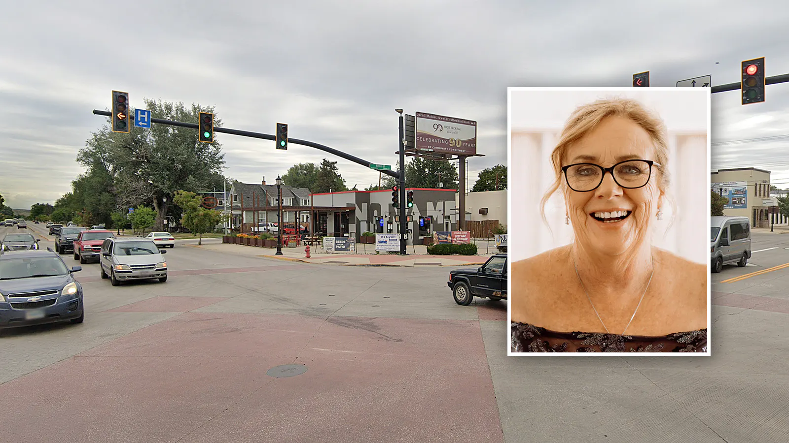 Julie Fitzsimons was killed when she was run down by a distracted motorist in downtown Sheridan.