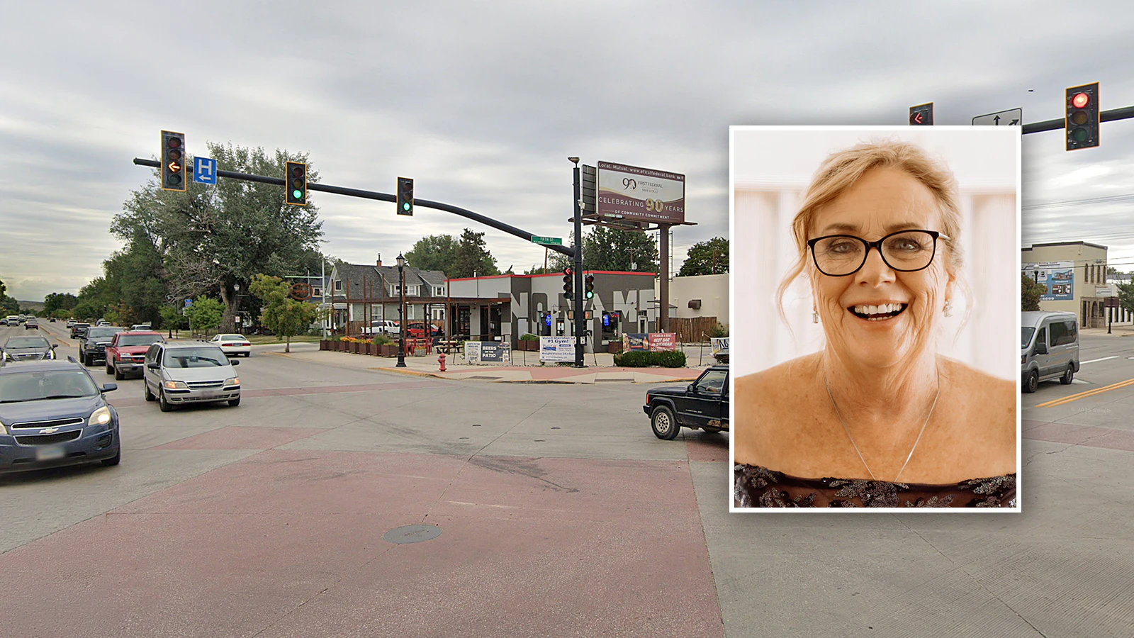Julie Fitzsimons was killed when she was run down by a distracted motorist in downtown Sheridan.