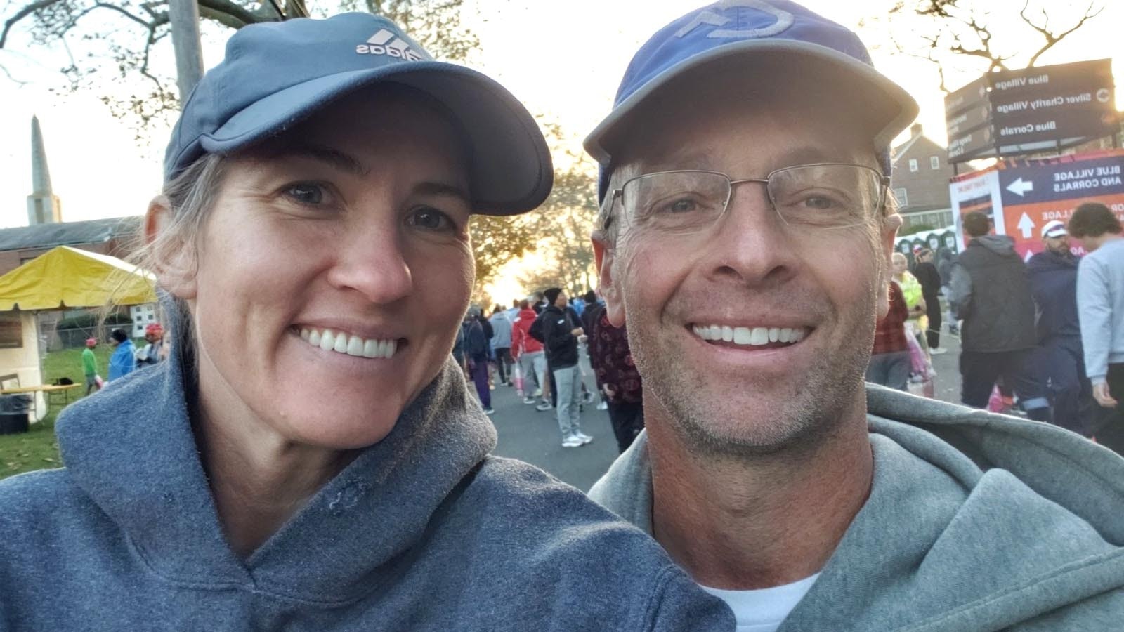 Joe and AnnMarie Wilson have are serious about going the distance, with each other and on the pavement as marathoners.