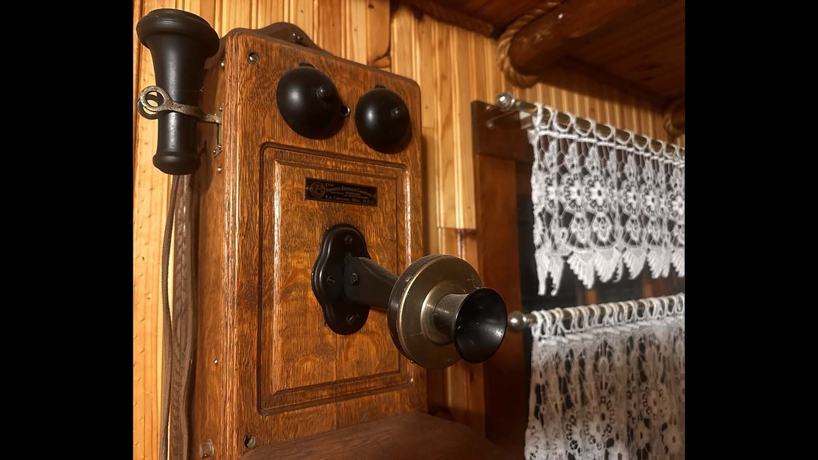 In rural Wyoming, it was rare to find a phone hanging in a private residence, and if there was one, it was usually connected to a private line that the rancher and/or community had rigged up along their fence lines. These lines only went as far as the next ranch over but connected isolated families with each other.