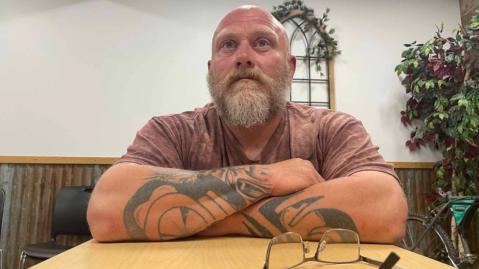 Rusty Rawson talks about how he and his 14-year-old son Sterling are saving each other, and have changed their lives over the past 18 months at the Casper Rescue Mission.