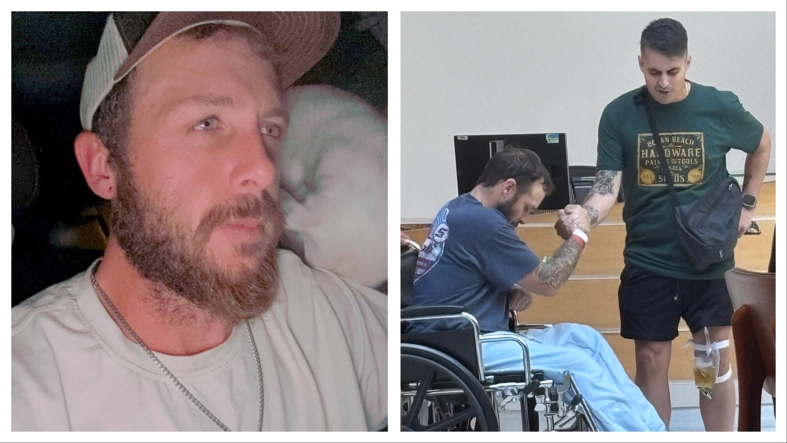 Ryan Pasborg, the Green River man who was given the Carnegie Medal for Heroism for saving a mother and young boy from a burning house, is lucky to be alive after a crash with a semi. The self-employed landscaper is confident Wyoming will rally to help.