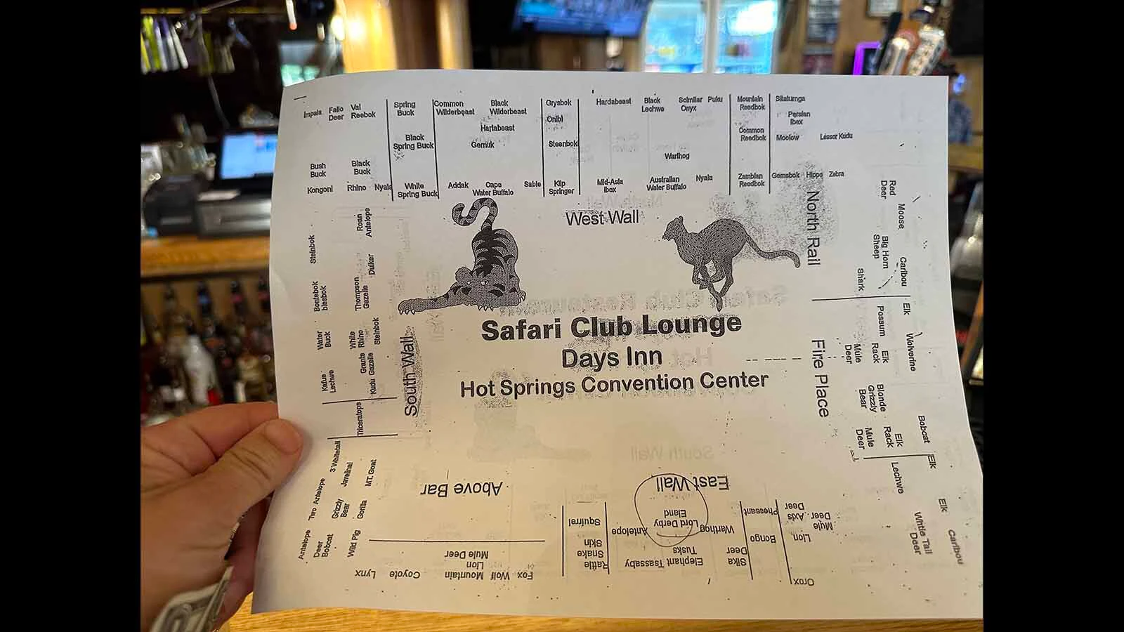 Wyoming animals and rare mounts like the hippo have graced the walls of the Safari Club in Hot Springs State Park for over four decades. The Mills’ family now must find a new home for the animals and those that can be sold legally, are being shipped to an auction house next week.