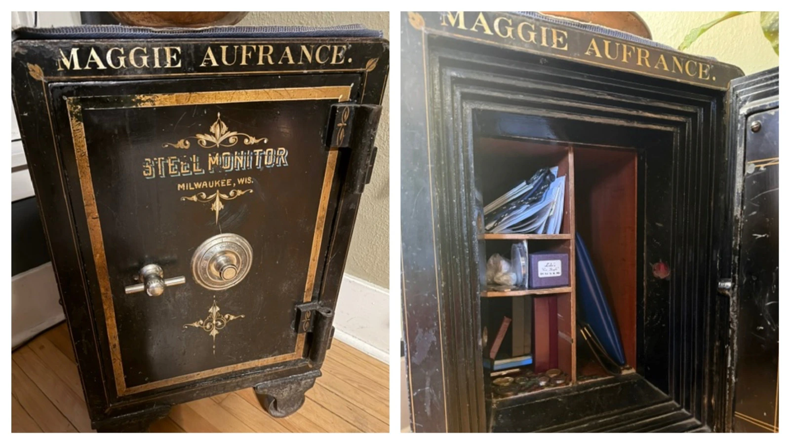 A Casper man now owns this vintage safe, once the possession of a Douglas madam. 