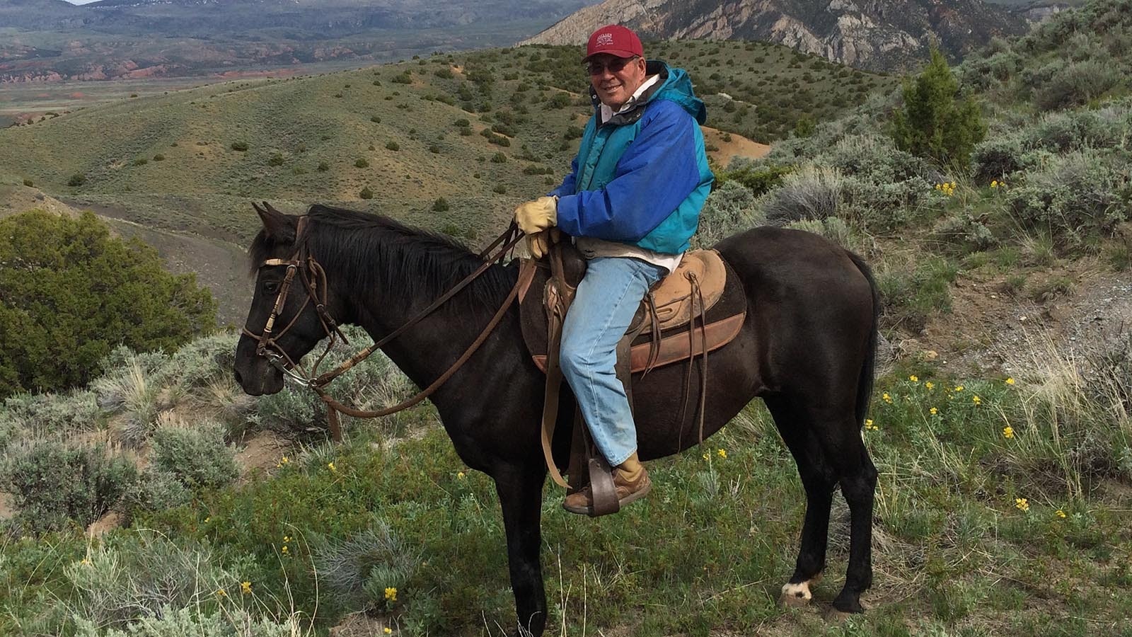 Sam Hampton has spent a lifetime on horses, and will be inducted into the Wyoming Cowboy Hall of Fame next month.