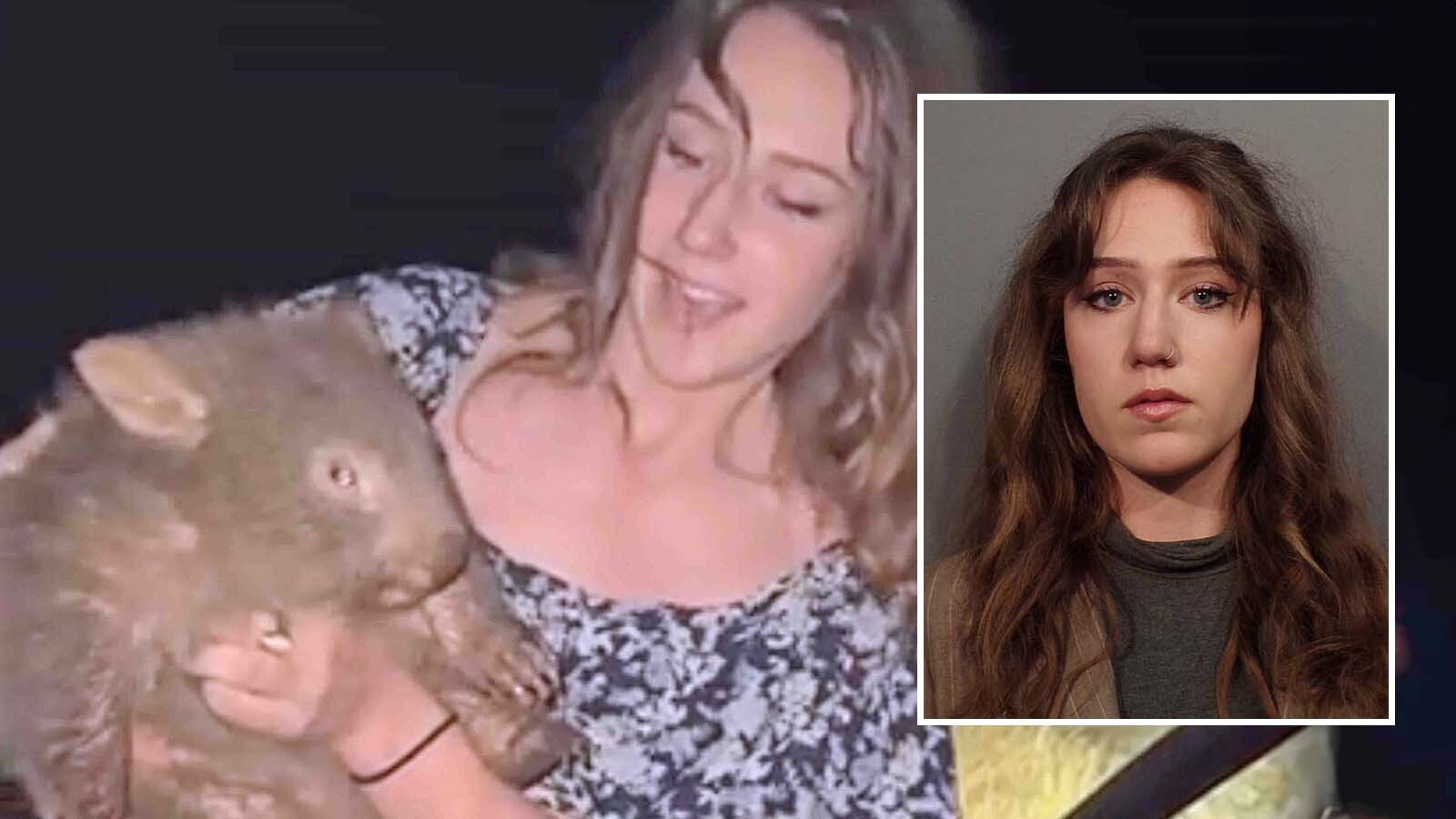 Samantha Strable, the woman caught on video earlier this year harassing a baby wombat in Australia, faces multiple charges claiming that she lied about her residency to get hunting tags in Wyoming.