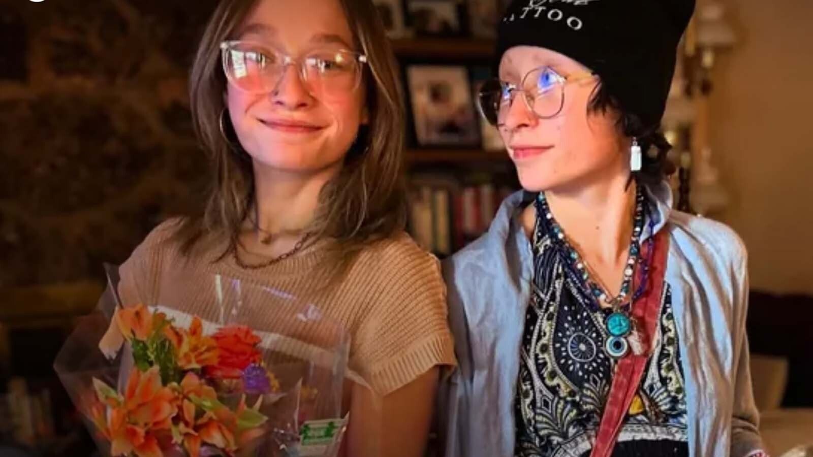Casper 18-year-olds Sammantha (left) and Hannah Brooks were more than best friends; they were inseparable twins. That bond was shattered this week when the car they were in hit an elk at 101 mph. Hannah survived but Sammantha, a “ray of light,” didn’t.