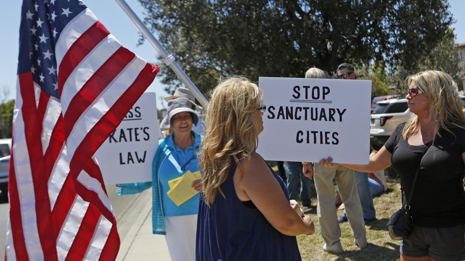 A bill introduced in Congress on Tuesday, Feb. 25, 2025, would block federal money going to sanctuary cities. Wyoming’s congress members, along with those from four bordering states, and pushing to pass the bill.