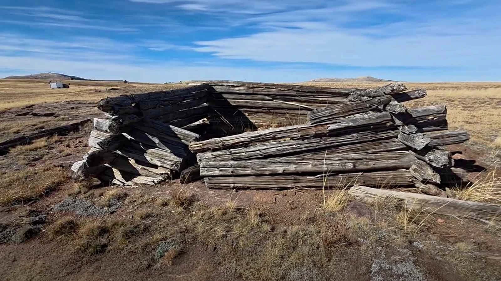 Sara Yeaman was excited to find the nearly forgotten and crumbling cabin of Bob Holland, who is credited with filing the first gold mining claim in the Bald Mountain City, Yeaman said. 
