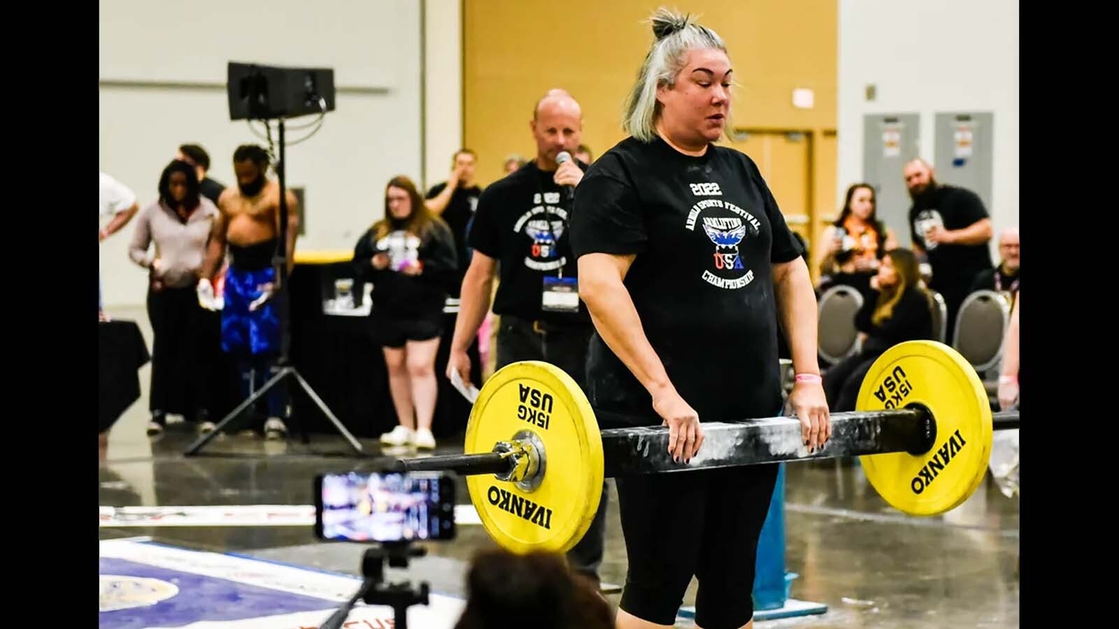 Sarah Chappelow competes at the 2022 Arnold Sports Festival.