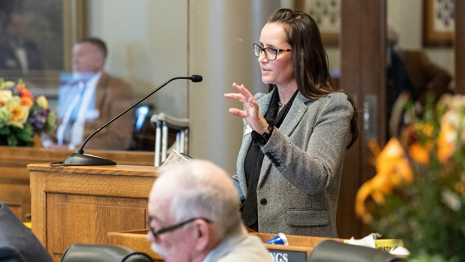 State Rep. Sarah Penn, R-Riverton.