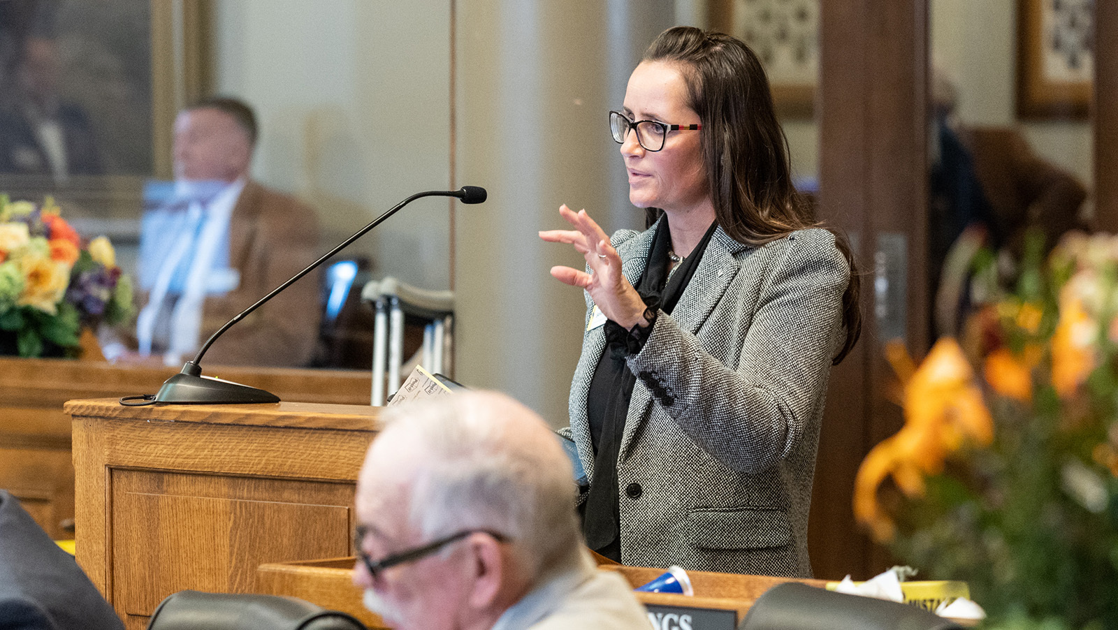 Wyoming Rep. Sarah Penn, R-Riverton.