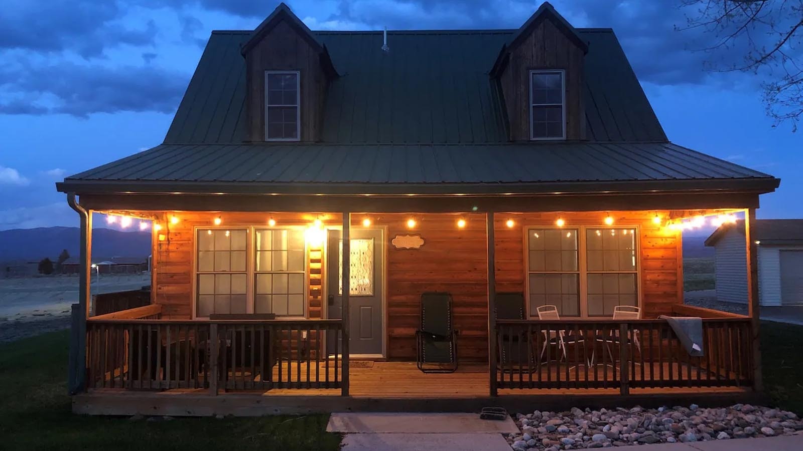 A home in Saratoga that's listed for short-term rental on the Airbnb website.