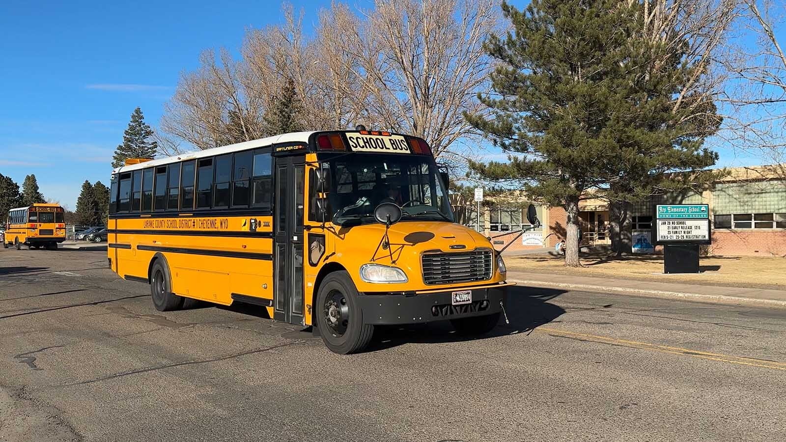 The Wyoming Attorney General’s Office is urging the state Supreme Court to give legislators more time to tweak school funding before being forced by a court order. That includes a computer for every kid and elementary mental health counselors.