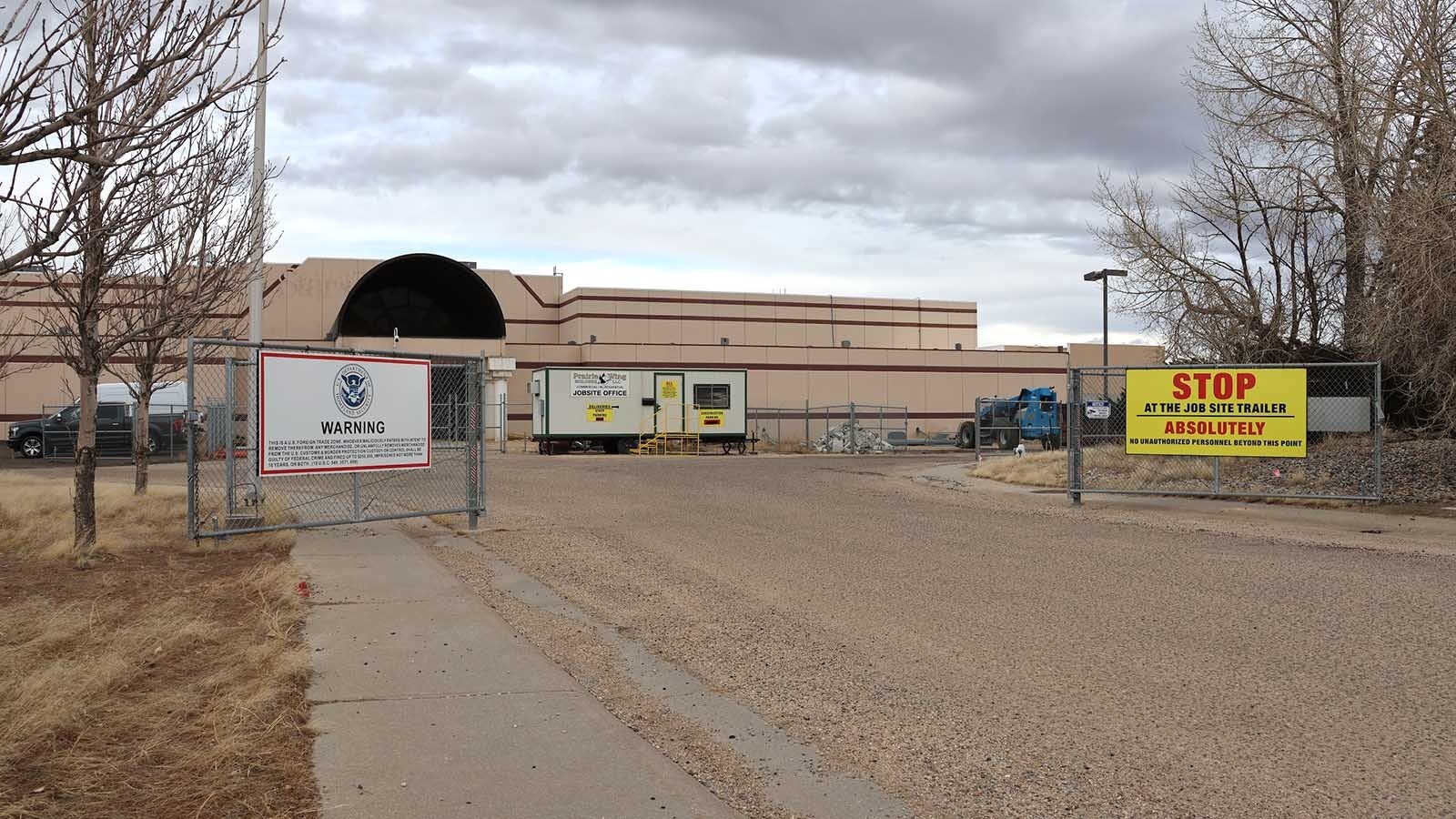 Entrance to the Scottsdale Mint facility in Casper, Wyoming, which also houses The Wyoming Reserve.