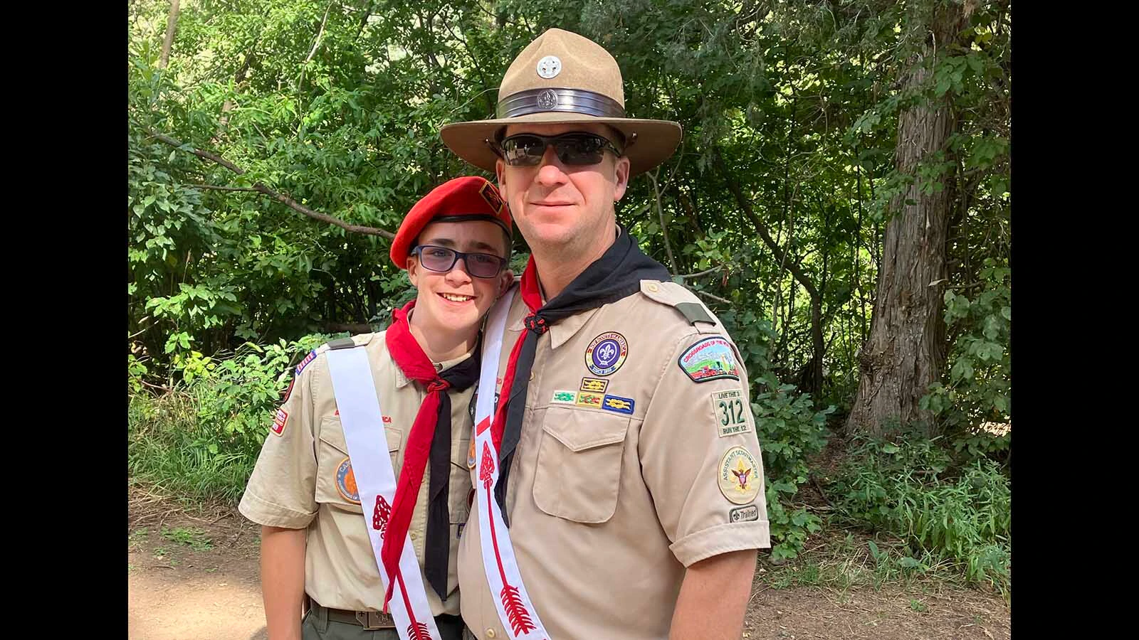 When a motorcyclist crashed through a fence into a Green River yard last summer, Hunter and Matt Rushing didn’t hesitate. Their Scouting training kicked in to render aid to the man, earning Hunter, an Eagle Scout, a special award of merit.