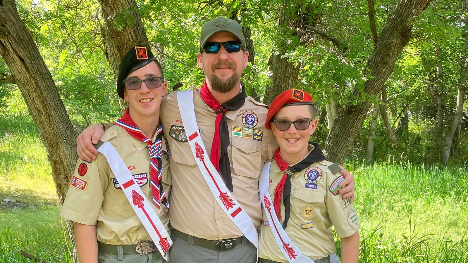 When a motorcyclist crashed through a fence into a Green River yard last summer, Hunter and Matt Rushing didn’t hesitate. Their Scouting training kicked in to render aid to the man, earning Hunter, an Eagle Scout, a special award of merit.