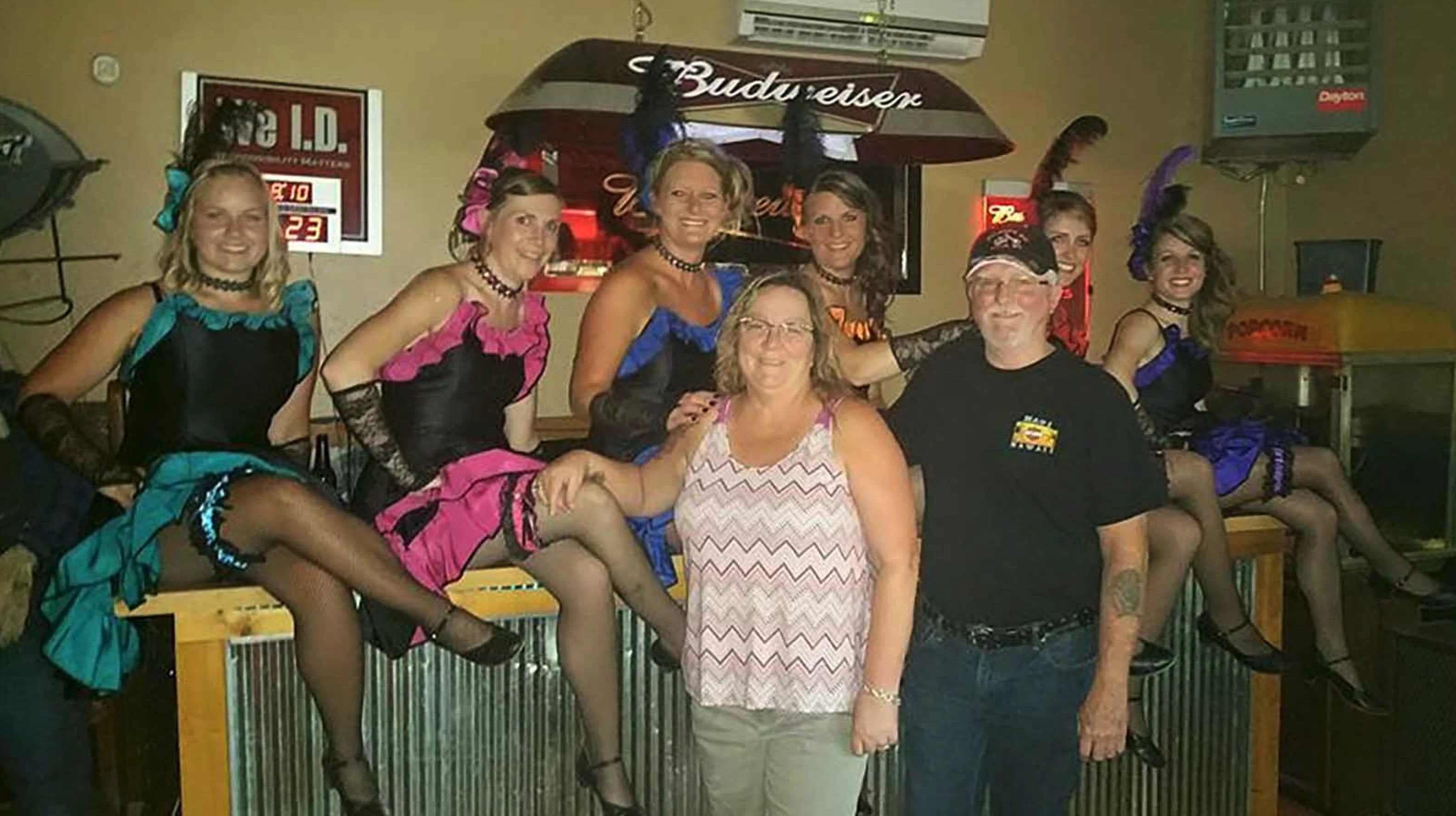 Audrey and Mike Bay welcome the Dollies — stars of Lovell’s annual summer celebration.