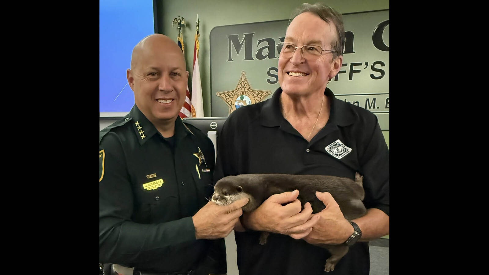 A Florida county sheriff’s office has what they say is the first-ever search and recovery otter, for finding bodies underwater. A Wyoming sheriff’s office is “not counting out” the possibility of using a recovery otter.