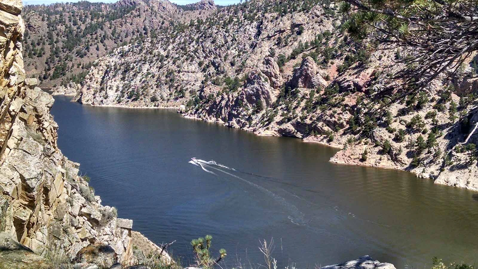 Seminoe Reservoir in Carbon County is so low a proposed pumped-water storage project wouldn’t work and could devastate Wyoming's famus Miracle Mile trout fishery, opponents say. Scientists say they the North Platte to remain vulnerable to drought.