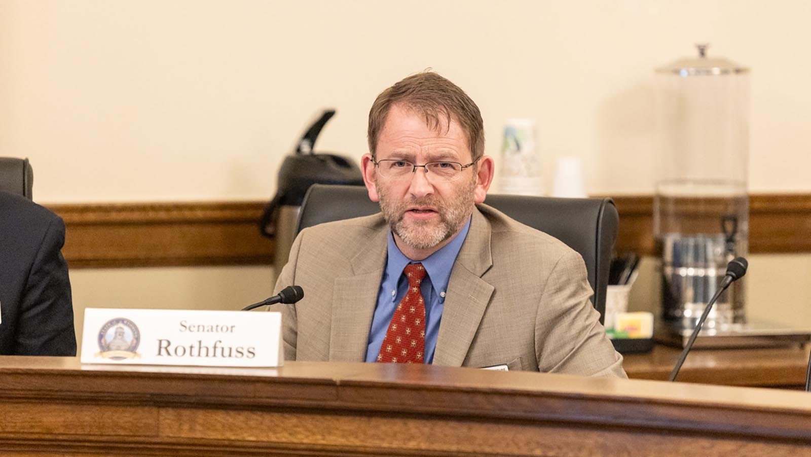 State Sen. Chris Rothful, D-Laramie, was the only no vote on Senate File 44.