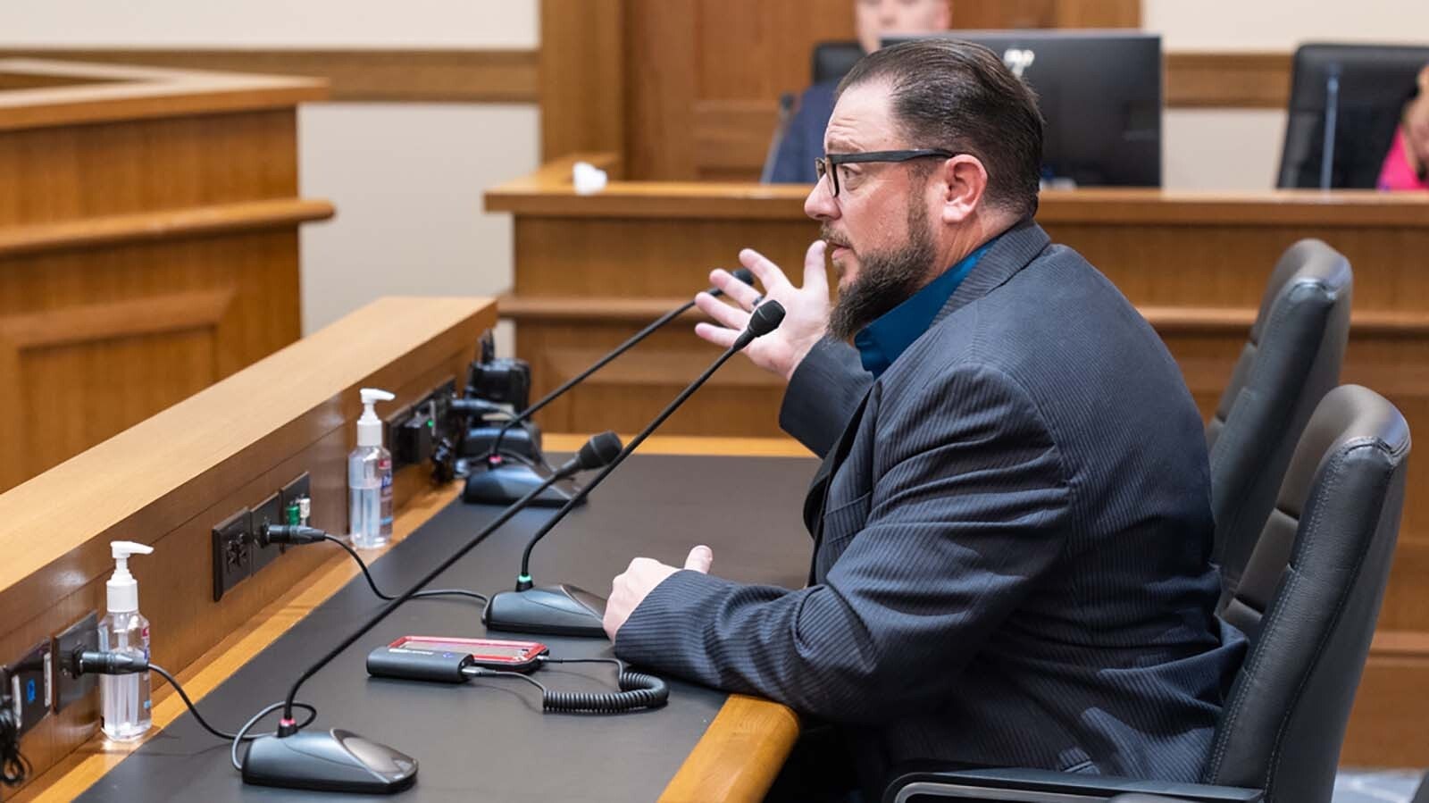 Joey Correnti with Rural Wyoming Matters told the Senate Judiciary Committee he didn’t buy the argument that those serving in the U.S. Congress need to be term-limited to make it easier for new candidates to get elected. “It’s supposed to be hard defending liberty,” said Correnti.