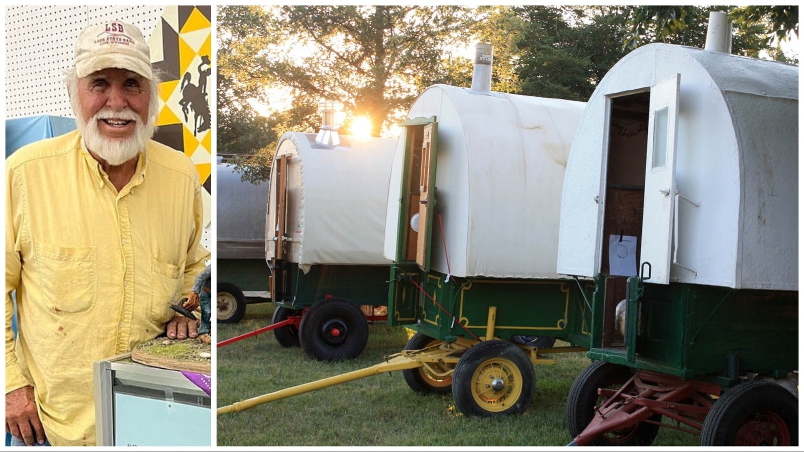 Steve "Shakey" Chadwick has been restoring and researching sheep wagons for more than 50 years.