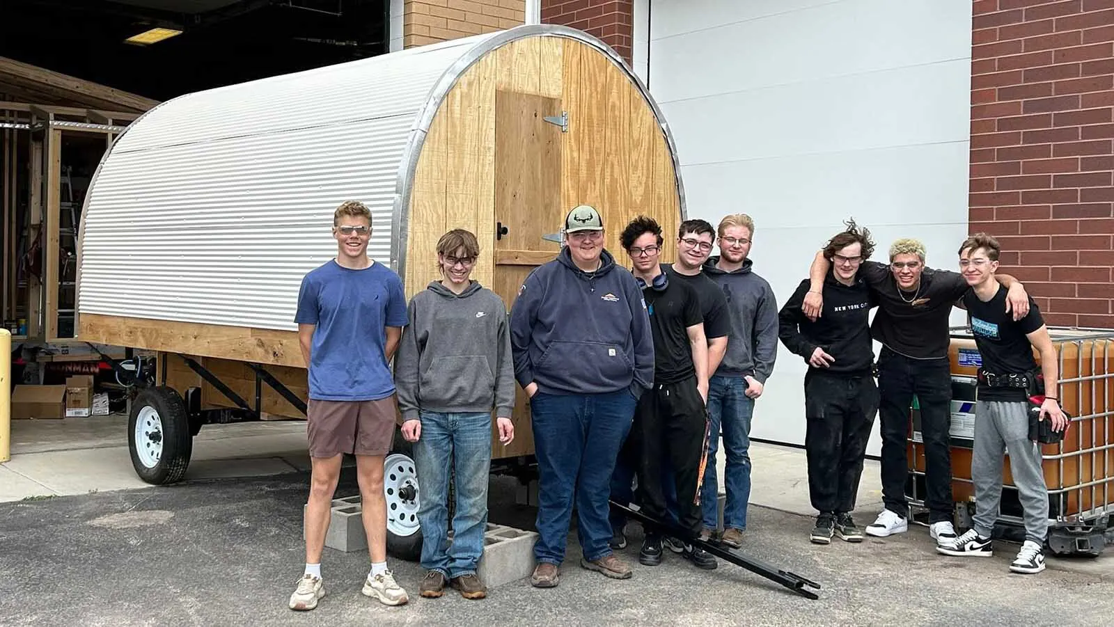 The closest most of the Gillette high-schoolers got to sheep wagons was playing the classic video game “The Oregon Trail.” Now they can travel the trail themselves in the period sheep wagons they spend two years building as class projects.