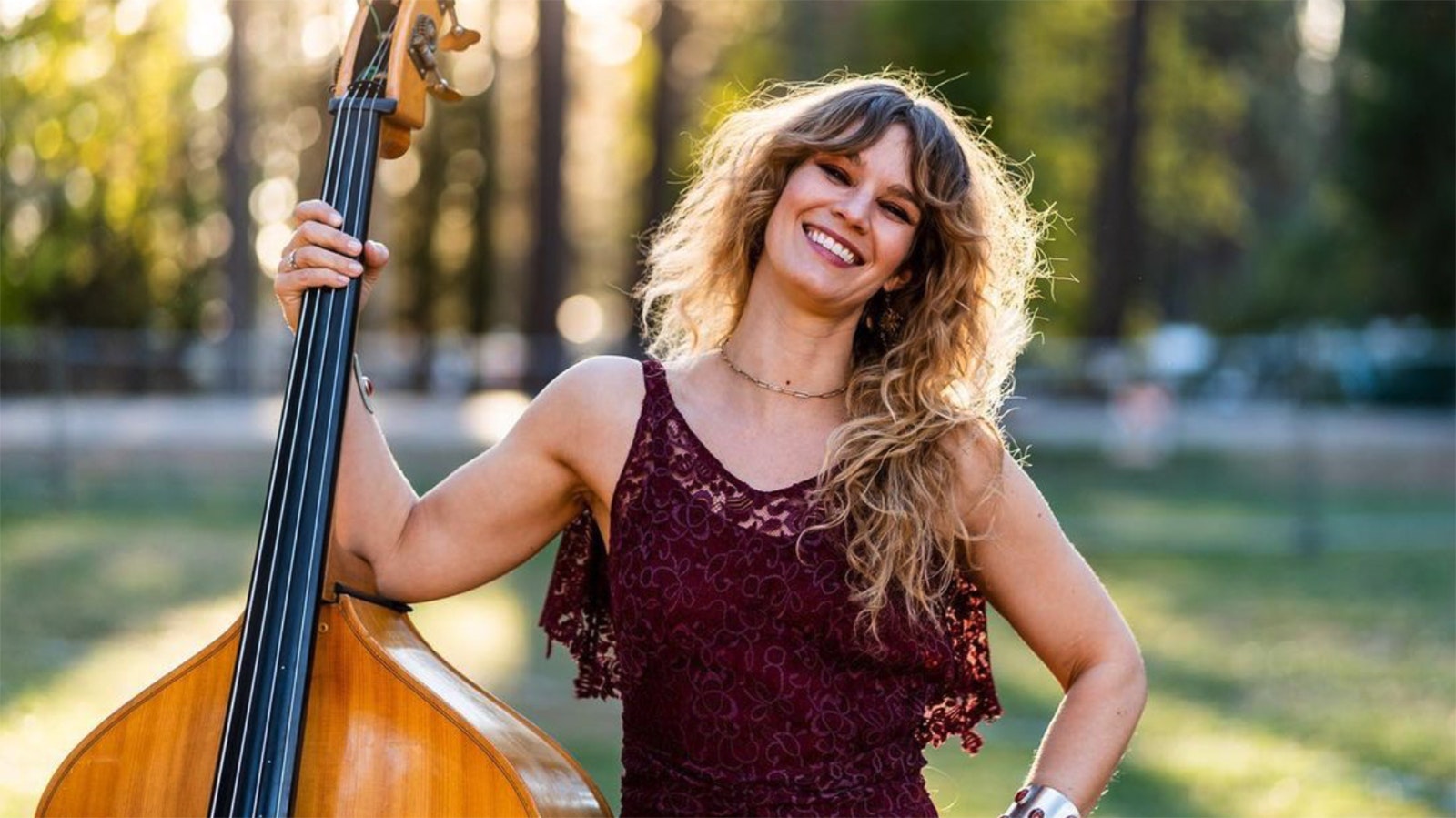 Shelby Means grew up in Laramie, Wyoming, and has risen to the top of the bluegrass music scene, playing bass in Molly Tuttle's Golden Highway Band, which just won the Grammy for Best Bluegrass Album.