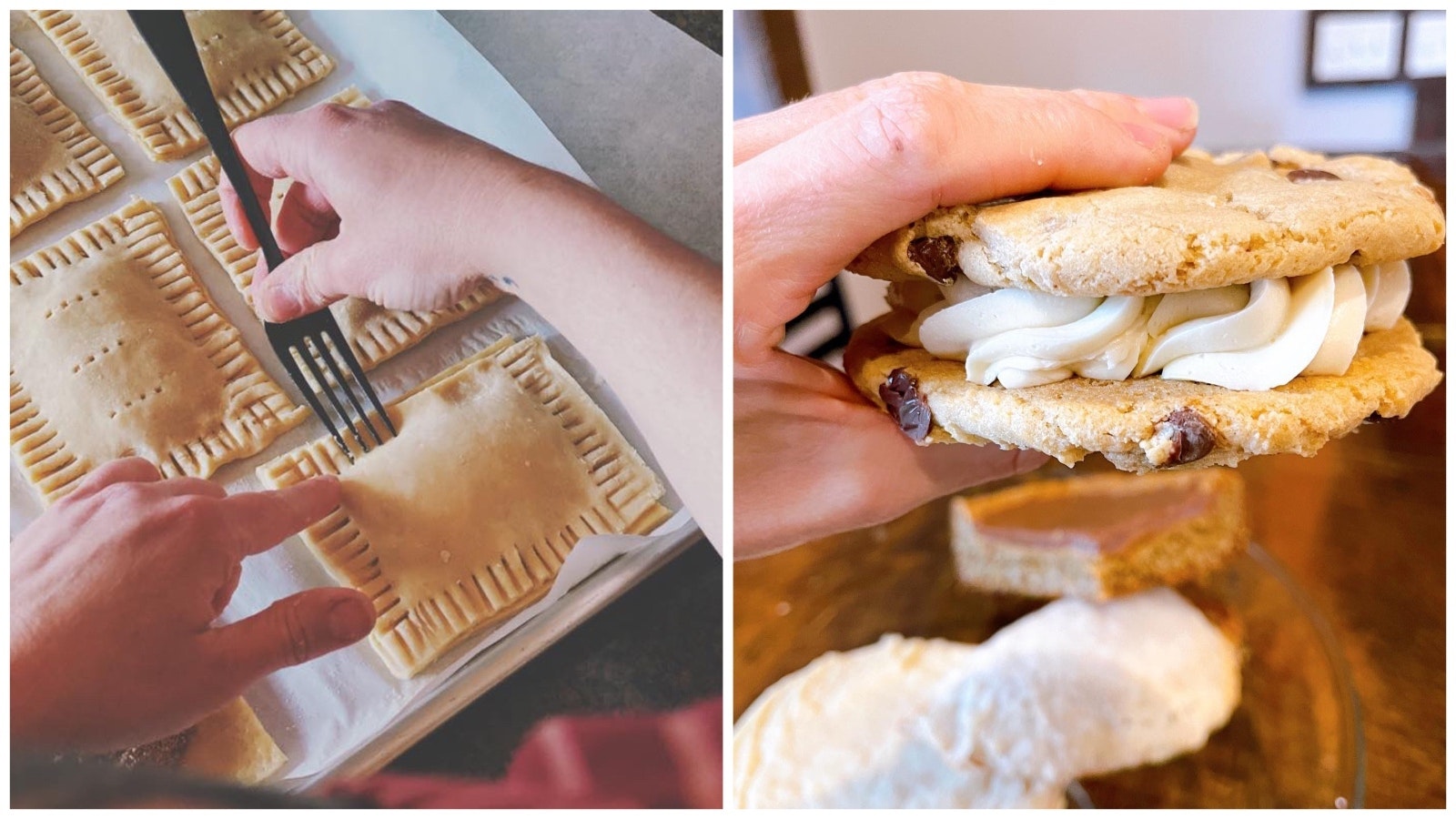 Emily Clark makes her own Pop Tarts and huge ice cream sandwiches.