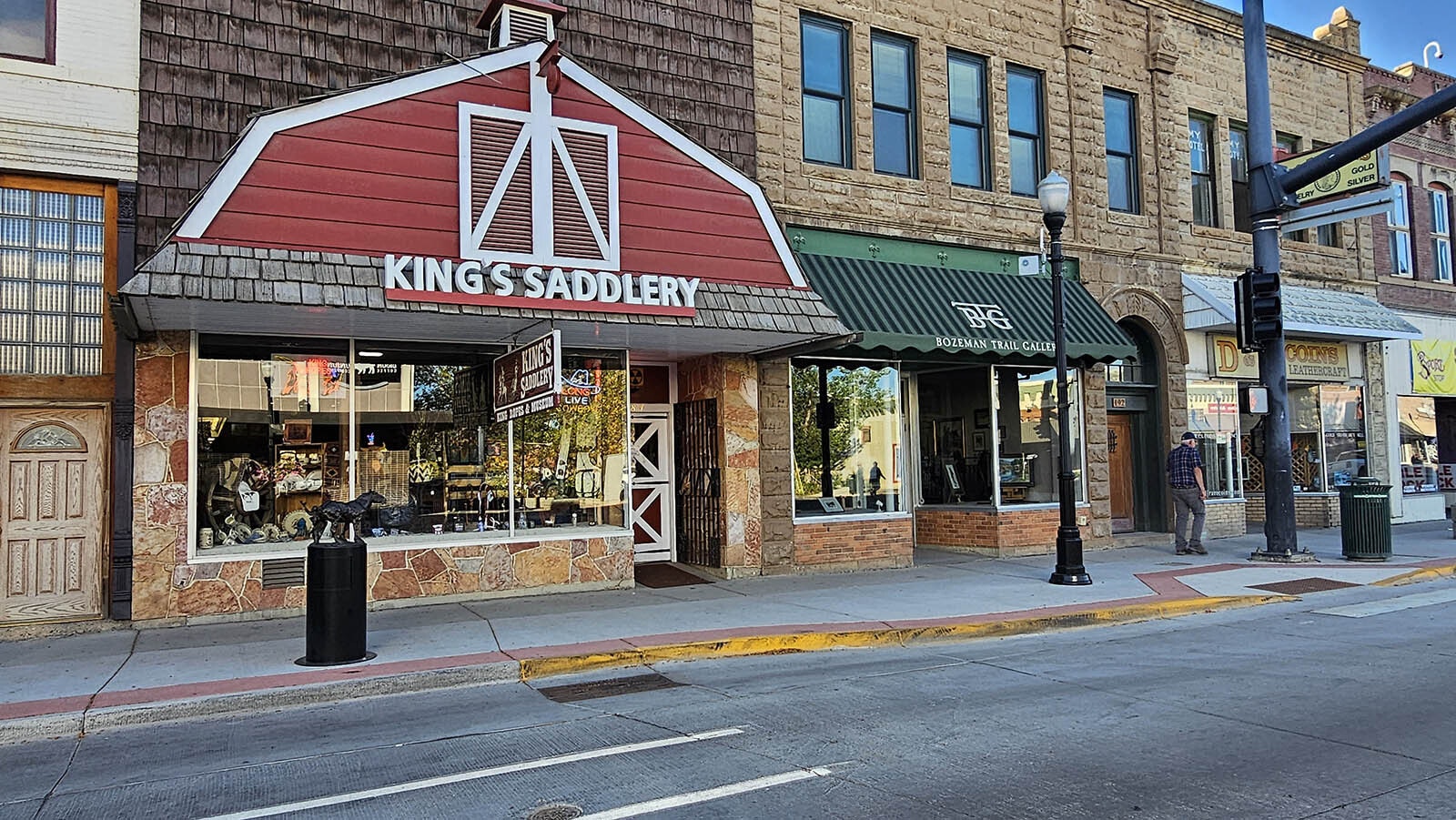 King's Saddlery is a Main Street staple in Sheridan, with a fun museum and a western art gallery, in addition to leather repair and other goods any cowboy might need.