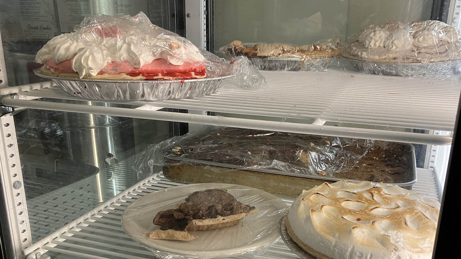 Homemade pies are part of the offerings at Sherrie’s Place in Casper.