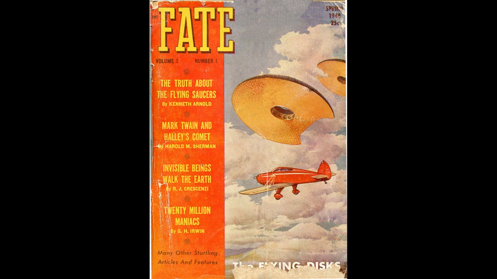 Fate magazine in 1948 published a story about the Wyoming Death Ship written by Vincent Gaddis.