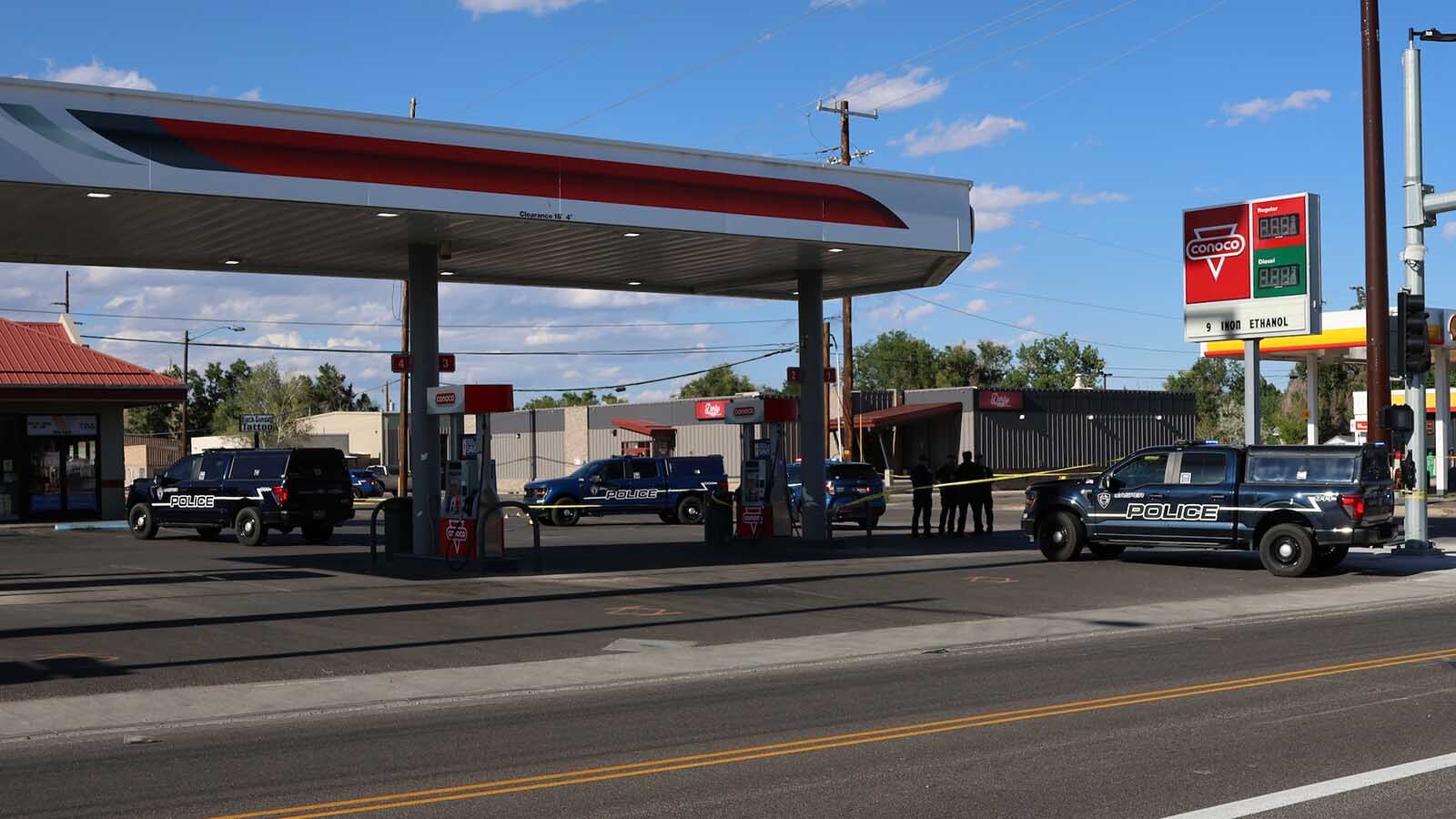 There have so far been no arrests in the fatal shooting of a man at a Casper convenience store Sunday. The name of the victim also is being withheld while the Natrona County Coroner’s Office attempts to contact his next of kin.