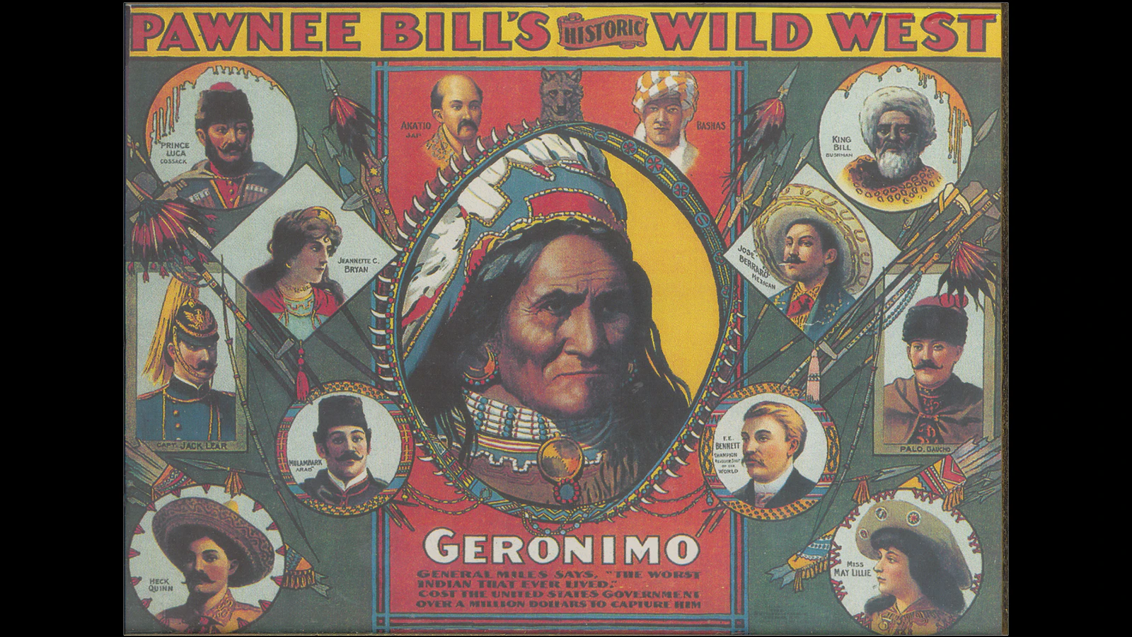 Prince Luka was a headlining Cossack rider for Buffalo Bill’s Wild West Show. He died during a performance in Chicago when his son was just 11 years old. The orphan, Glenn Kischko, earned his keep making resin balls and eventually became a rope rider though never gaining the fame of his father.