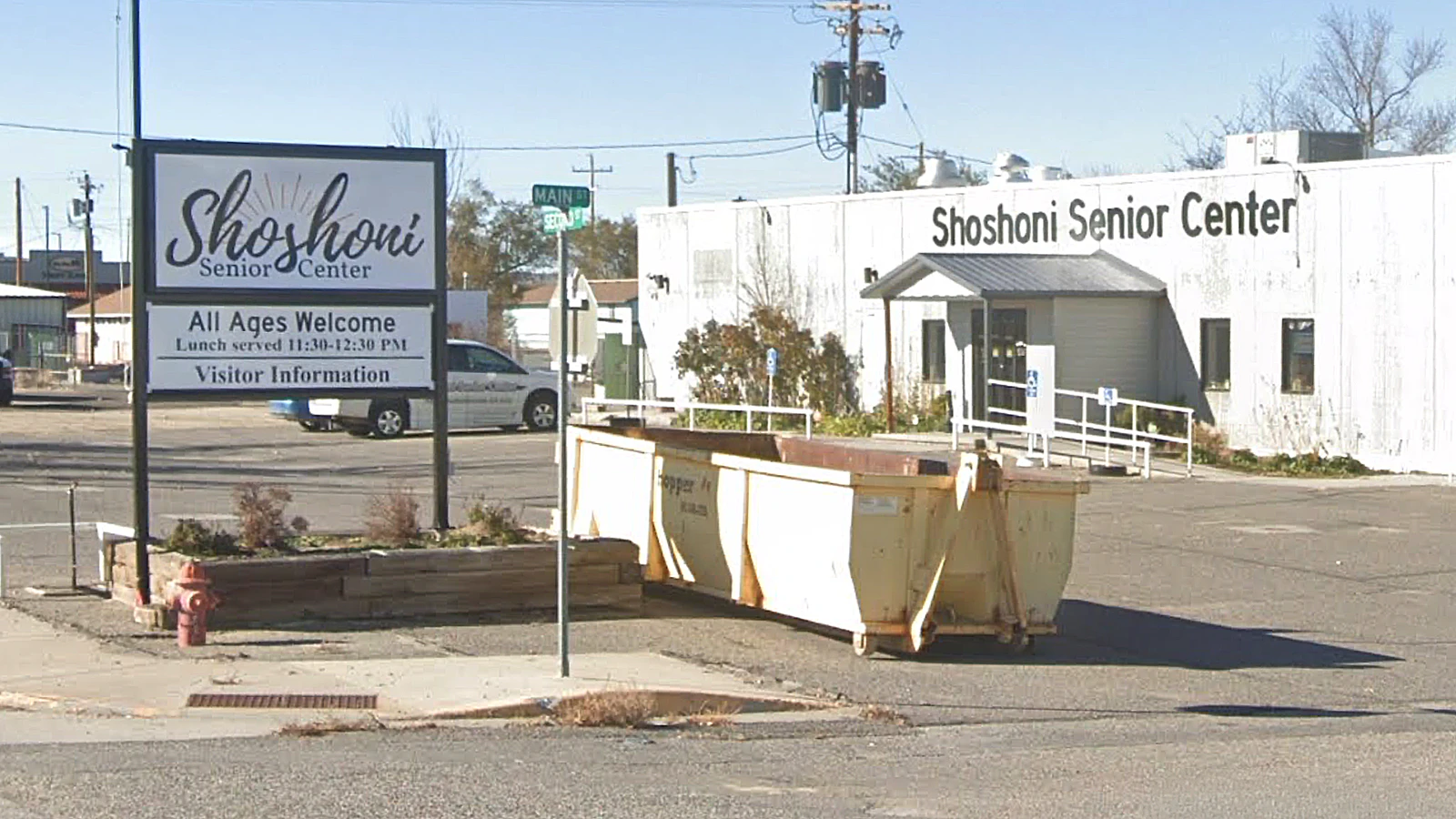 The senior center in Shoshoni, Wyoming.