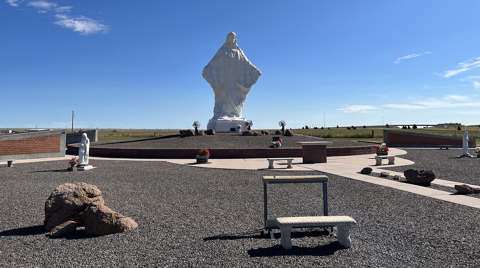 The Our Lady of Peace shrine in Pine Bluffs, Wyoming.