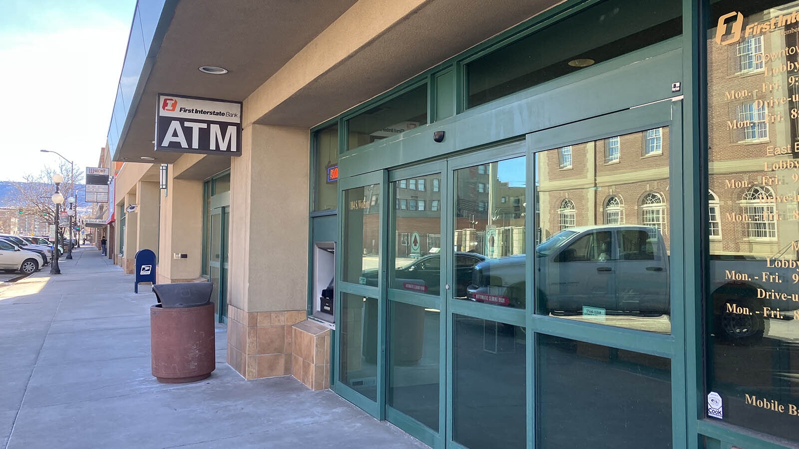 The eight-story First Interstate Bank building sale could provide an opportunity to attract an out-of-state corporate office, according to commercial real estate agent Chuck Hawley.