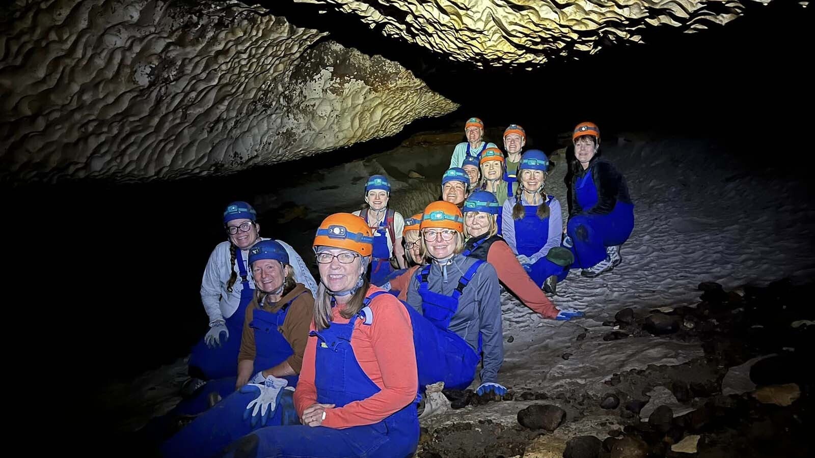 Five years ago, Wyoming State Parks started offering interpretive programs and one such opportunity is a cave tour at the Sinks Canyon State Park. Cavers are each given their own equipment and escorted through a network of caves, sometimes on their hands and knees, to view the rare sight of an underground river.