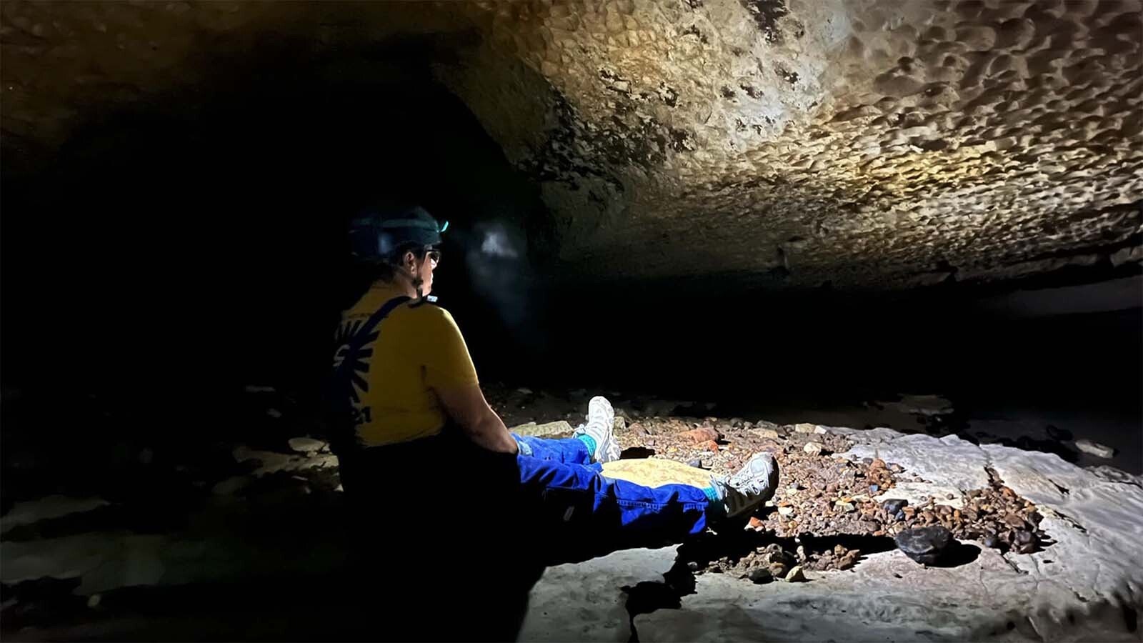 While most interpretive programs involve anything from hiking to petting ferrets, the more daring visitors can join in adventures underground which require squeezing through tight spaces and crawling beneath rock to reach an underground river at the Sinks Canyon State Park.