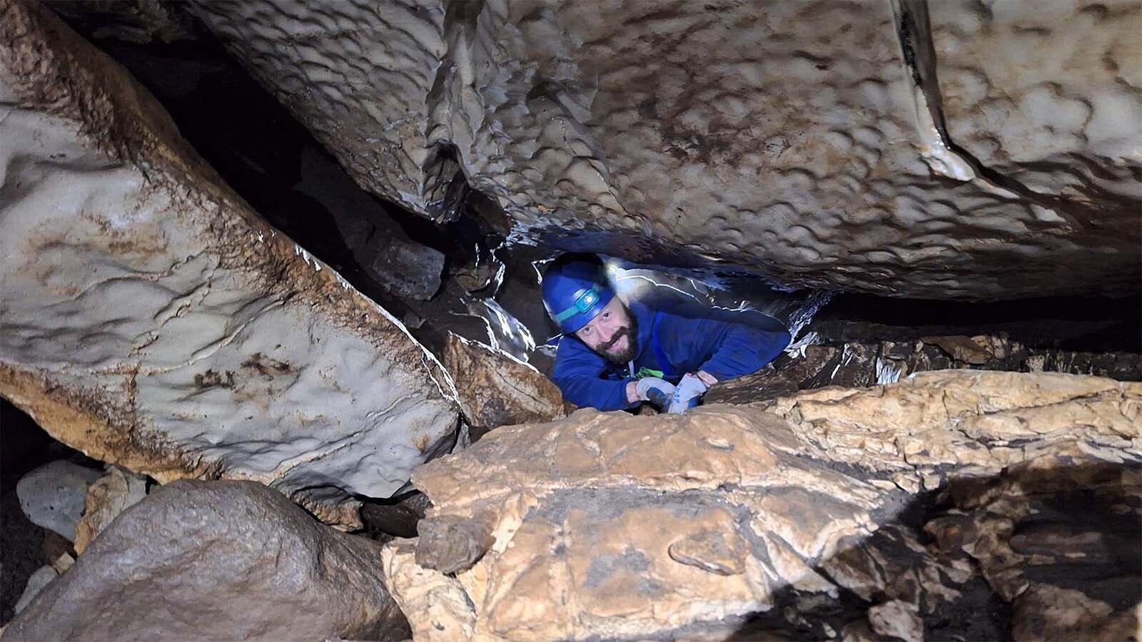 While most interpretive programs involve anything from hiking to petting ferrets, the more daring visitors can join in adventures underground which require squeezing through tight spaces and crawling beneath rock to reach an underground river at the Sinks Canyon State Park.