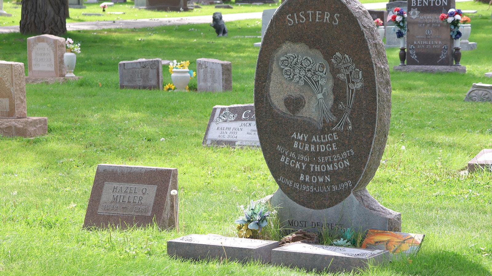 A grave in Casper’s Highland Cemetery highlights two sisters with different dates of death. But they both died at the hands of two criminals and the horror they inflicted on them on Sept. 25, 1973.