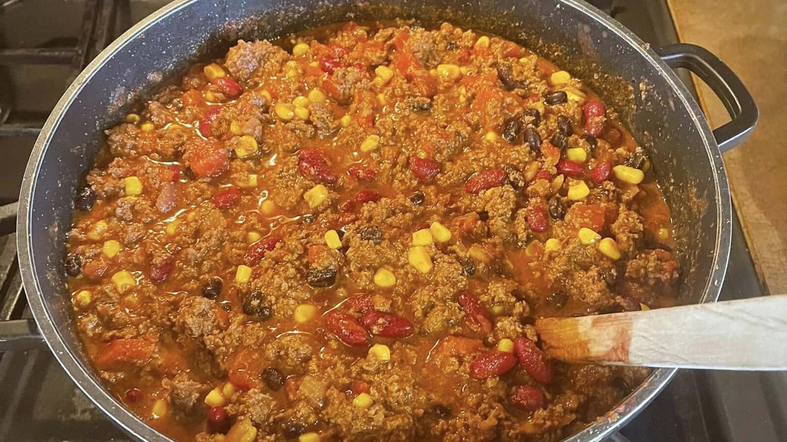It's not fancy, but the homemade chili at Meadowlark Ski Lodge near Ten Sleep is tasty and filling.